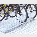 圆形自行车架实例