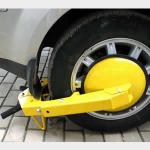 钳式车轮锁实例